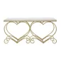 Ławka HEART CREMA 105 37,5 51,5 cm